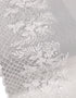 Beaded Border Lace - (Off White)